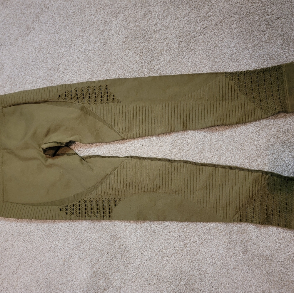 Tights Sz S Green
